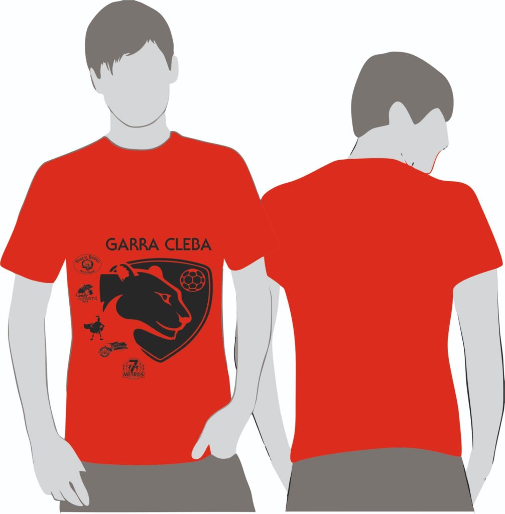 Camisetas de apoyo al Rodríguez Cleba