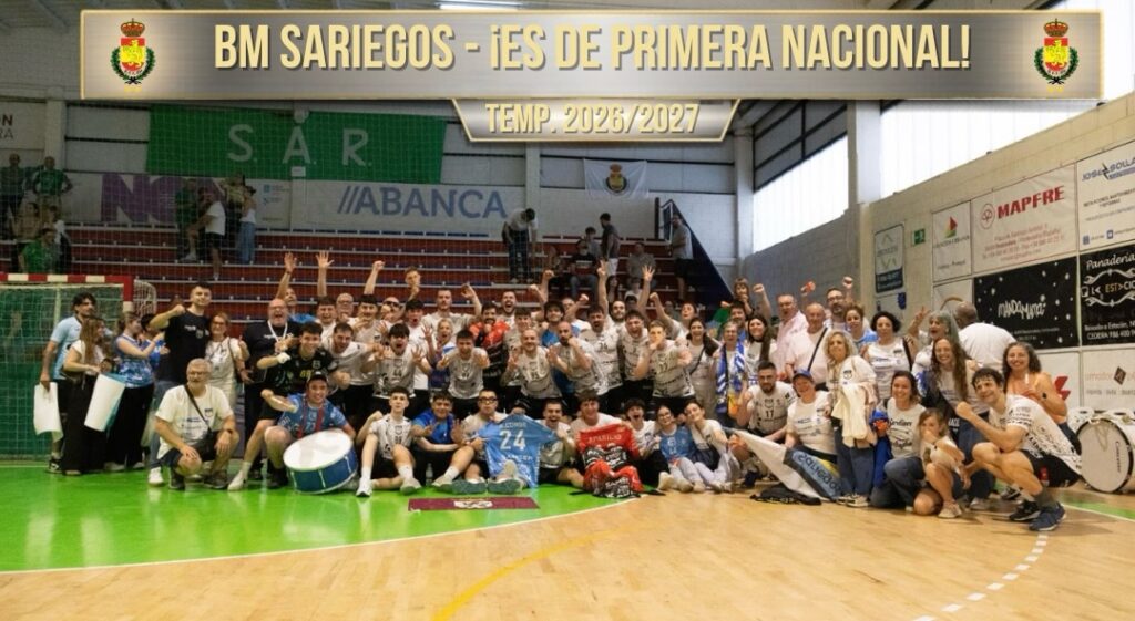 El FISIOPAT BM Sariegos asciende a Primera División Nacional con una fase de ascenso perfecta